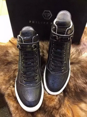 PhiliPP Plein High-Top Fashion Men Shoes--054